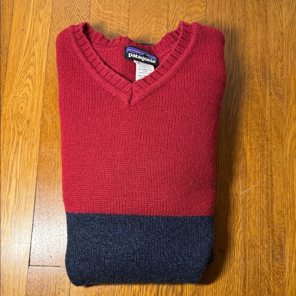Patagonia Men’s Lambswool Sweater Small